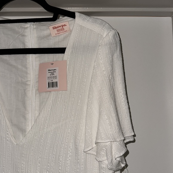 White Showpo Graduation Dress - Picture 3 of 4